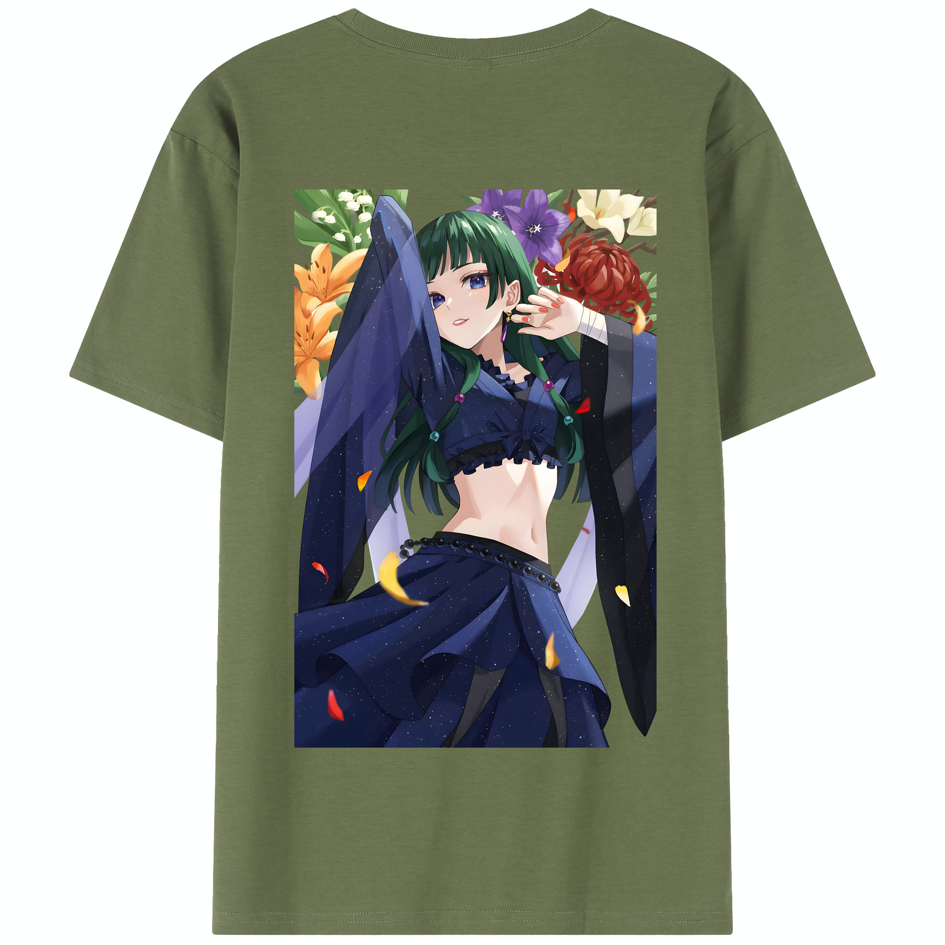 （画像用） 薬屋のひとりごと The Apothecary Diaries 綿100％半袖Tシャツ（背面プリント）